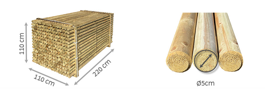 LIGE RAFTER L220*Ø5