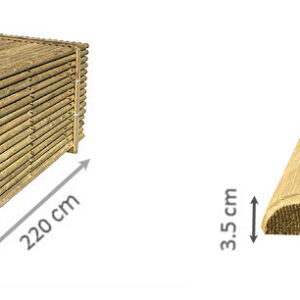FLÆKKEDE RAFTER L220*Ø7