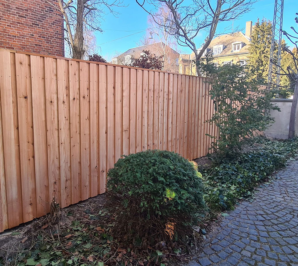 bræddehegn montering