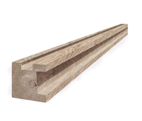 EGETRÆSTOLPER V-STOLPER L300*12X12