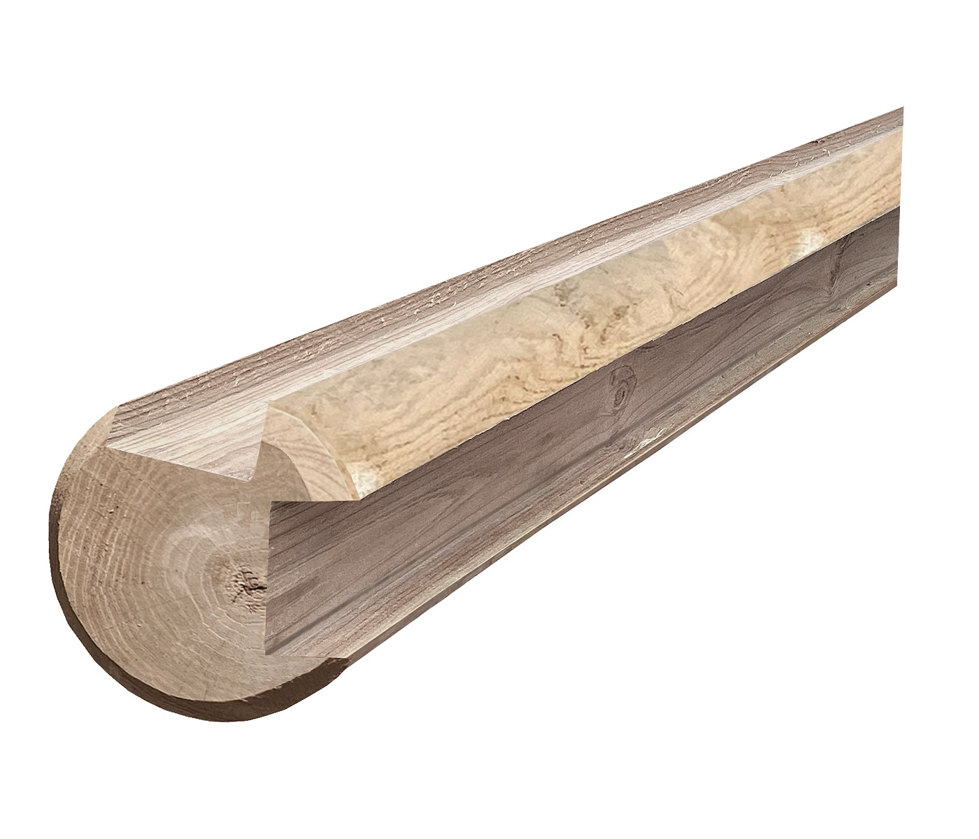 EGETRÆSTOLPER V-STOLPER L300*Ø14