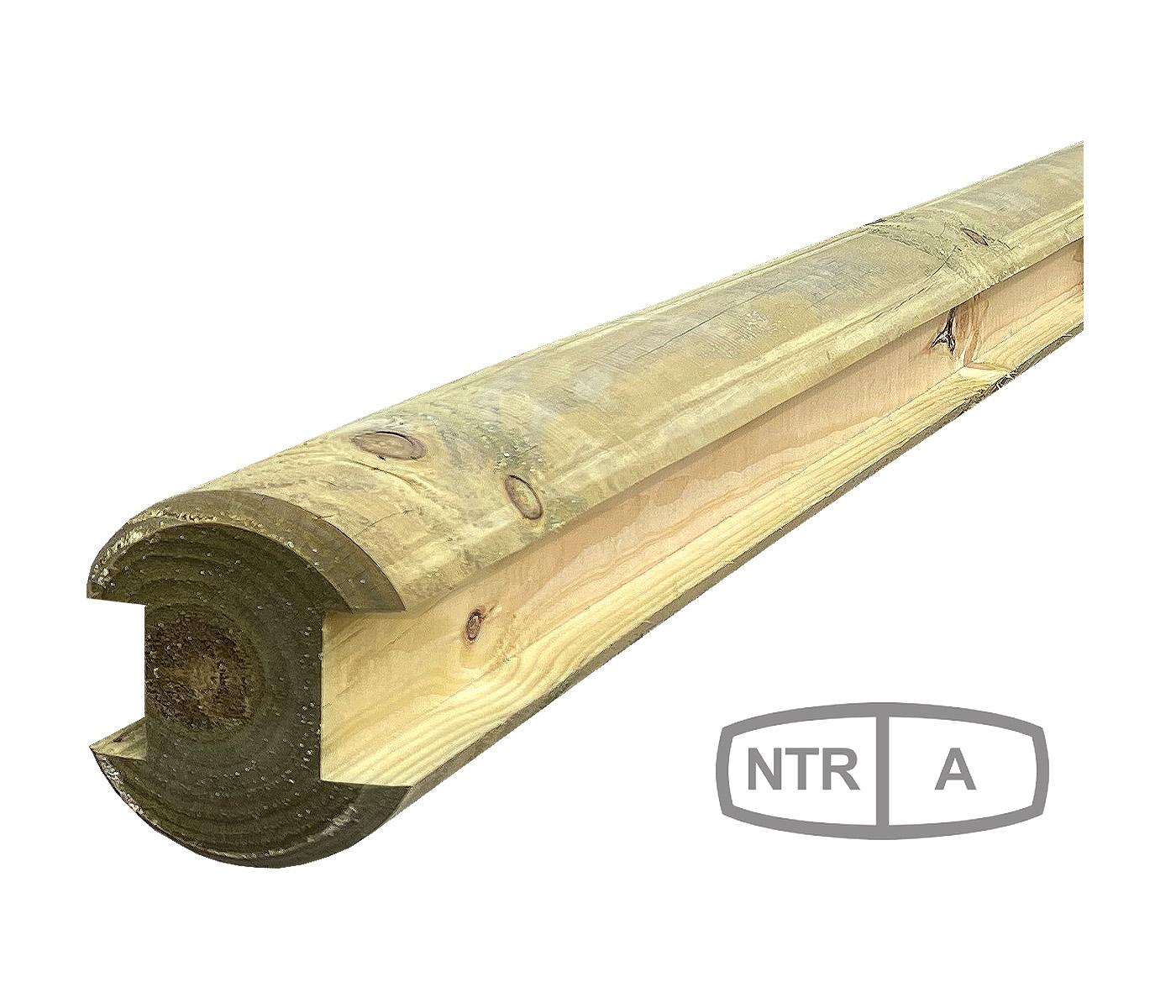 TRYKIMPRÆGNERET H-STOLPER L300*Ø12