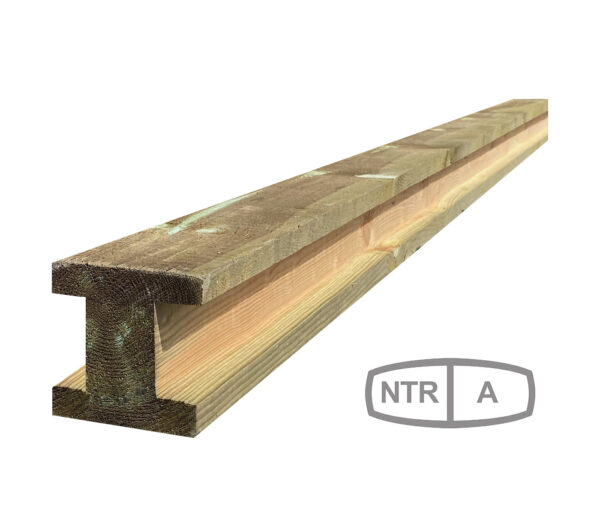 TRYKIMPRÆGNERET H-STOLPER L300*12X12