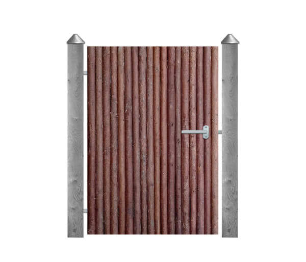 Hegnslåge Gran med bark B100*H150