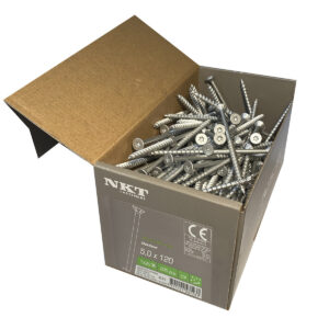 NKT FASTENERS BASIC SKRUE 5,0 X 120 (100 stk. pr. kasse) - Image 3