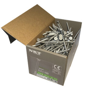 NKT FASTENERS BASIC SKRUE 5,0 X 100 (100 stk. pr. kasse) - Image 3