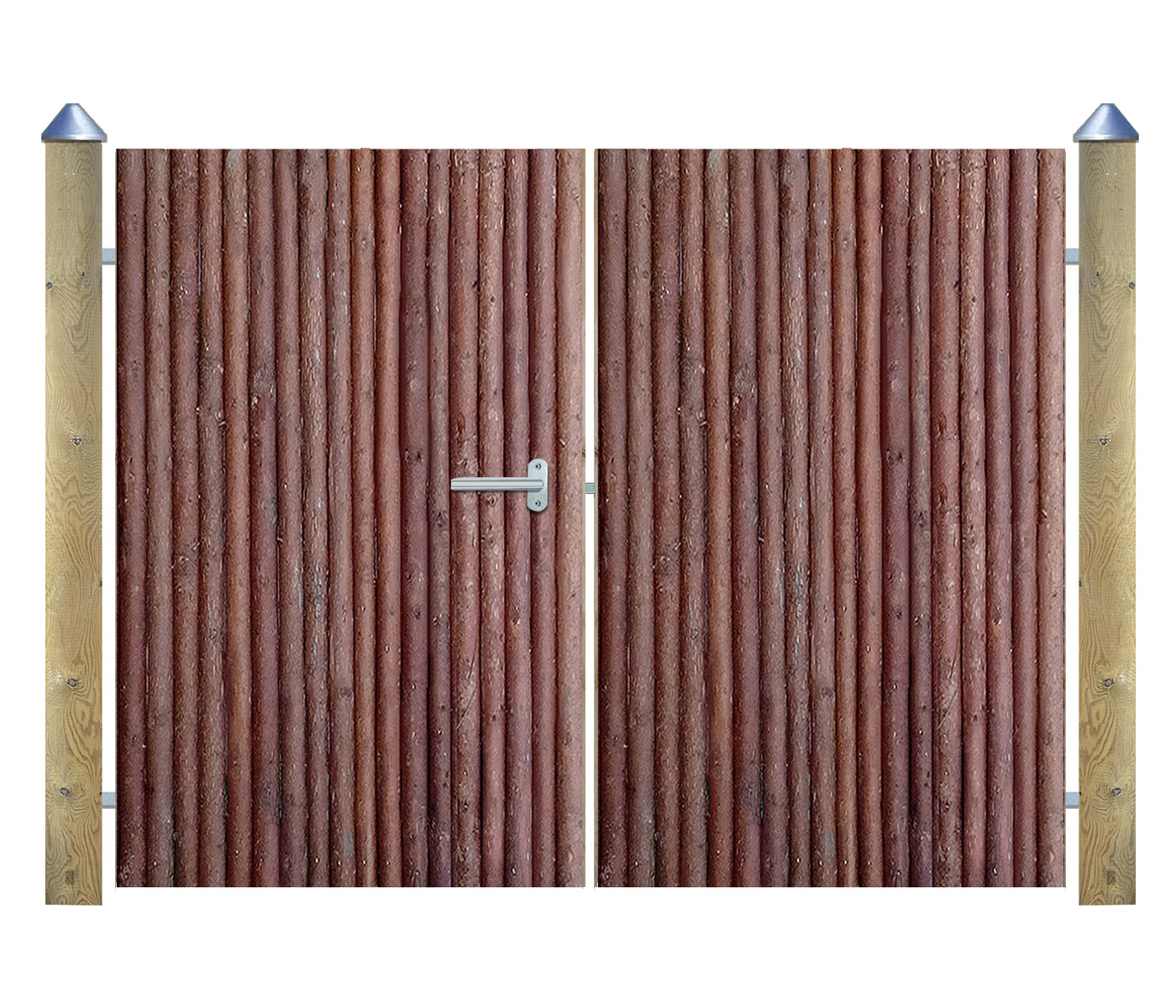 DOBBELTLÅGE i RAFTER med bark